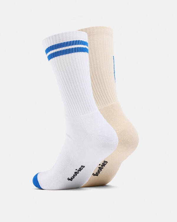 FOOT-IES Ford OG Sneaker Socks 2 Pack for Mens