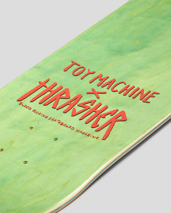 Toy Machine Thrasher Pyramid Sect 8.5" Skateboard Deck for Unisex