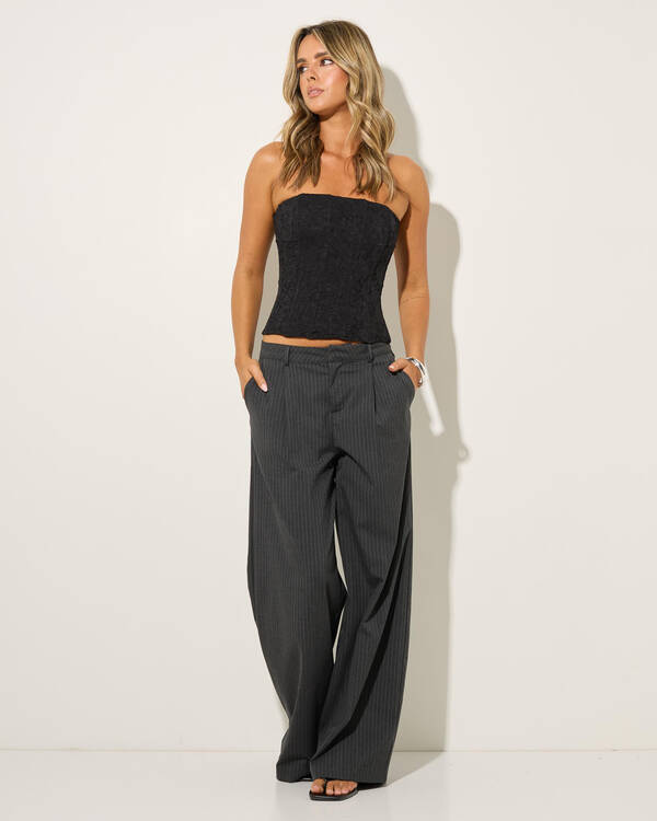 Ava And Ever Meli Lace Corset Top for Womens