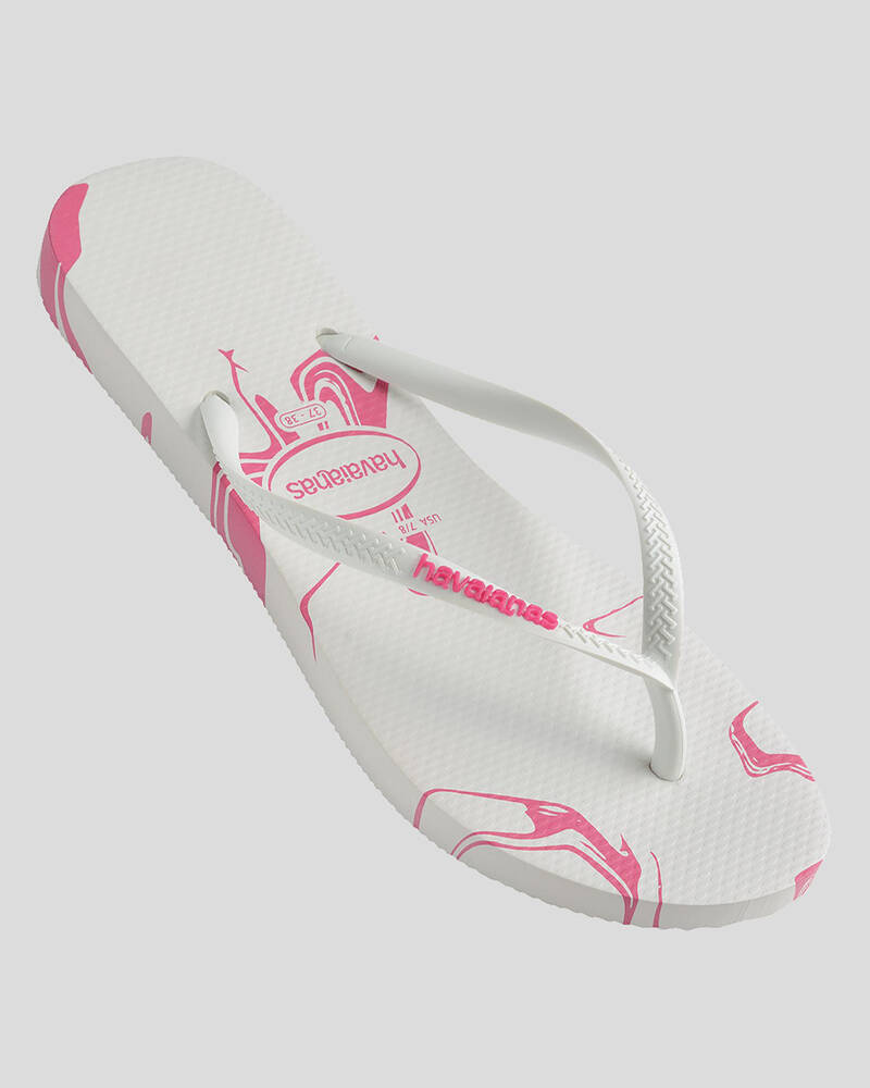 Havaianas Slim Marble Thongs for Womens