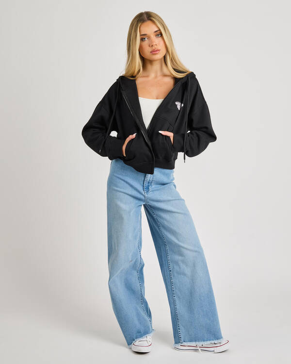 Volcom Get Up Zip Through Hoodie for Womens