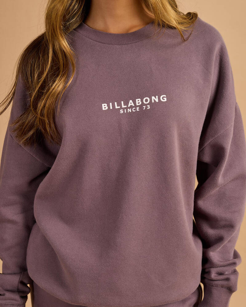 Billabong Society Crewneck Sweatshirt for Womens