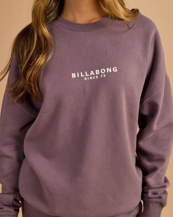 Billabong Society Crewneck Sweatshirt for Womens