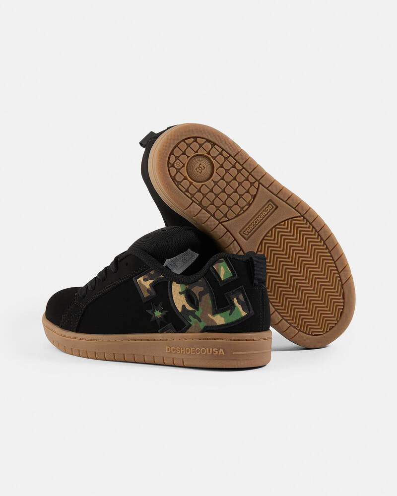 DC Shoes Boys' Court Graffik Shoes for Mens