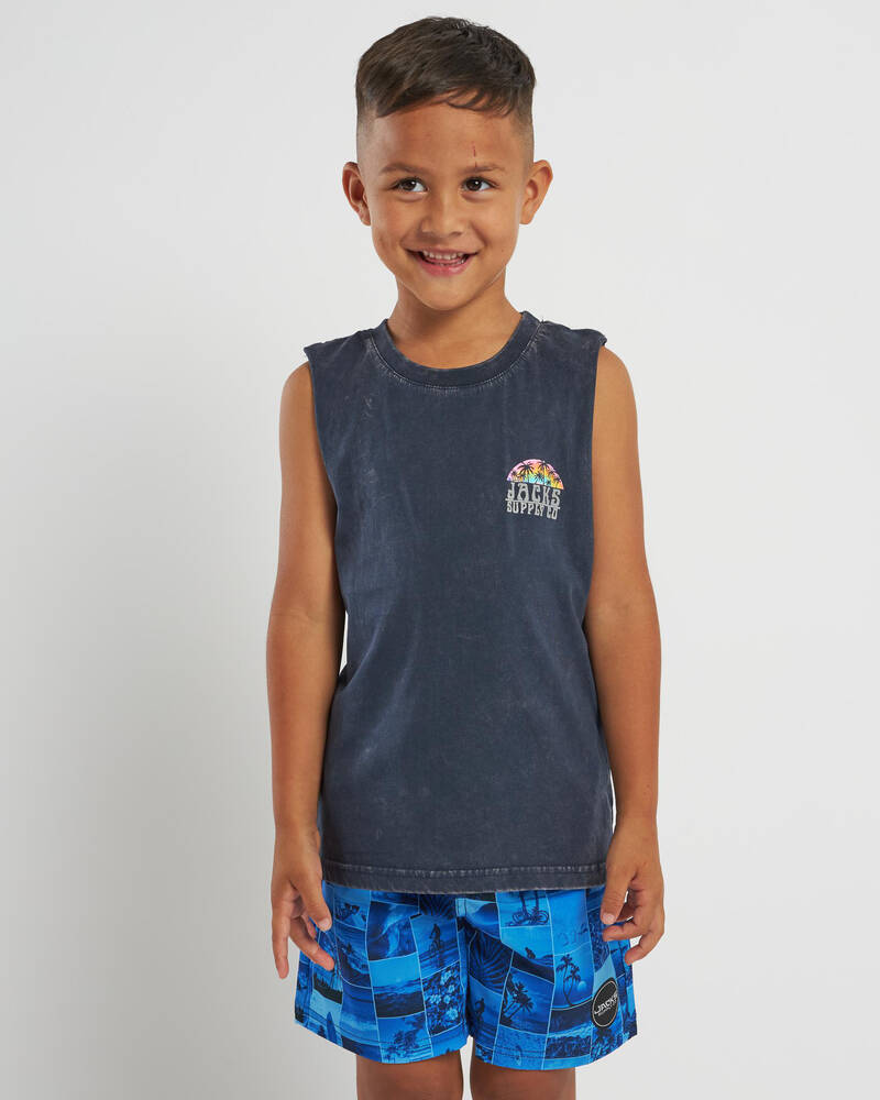 Jacks Toddlers' Aloha Muscle Tank for Mens