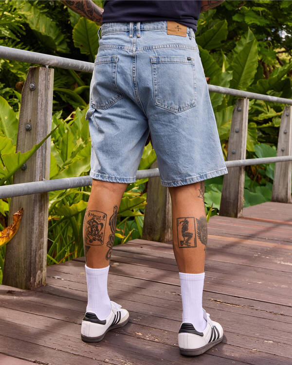 Thrills Slacker Denim Shorts for Mens