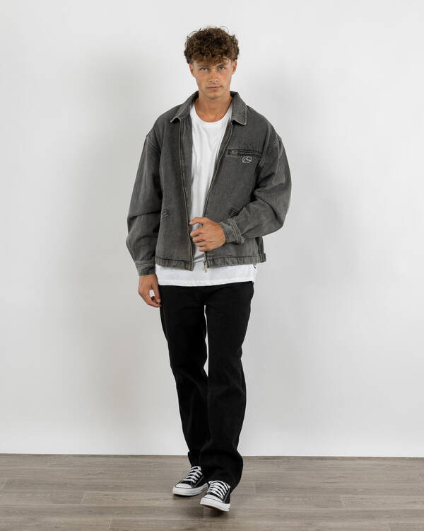Rusty Arc Up Denim Jacket for Mens