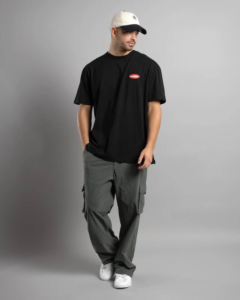 Wndrr Flammable Box Fit T-Shirt for Mens