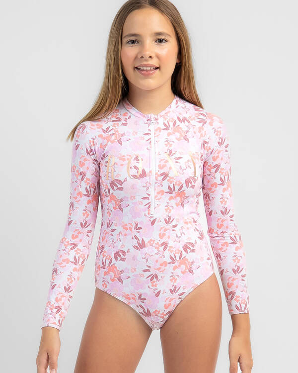 Roxy Girls' Lilac Skies Long Sleeve Surfsuit for Womens