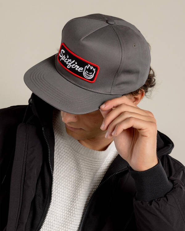 Spitfire Courier Patch Snapback Cap for Mens