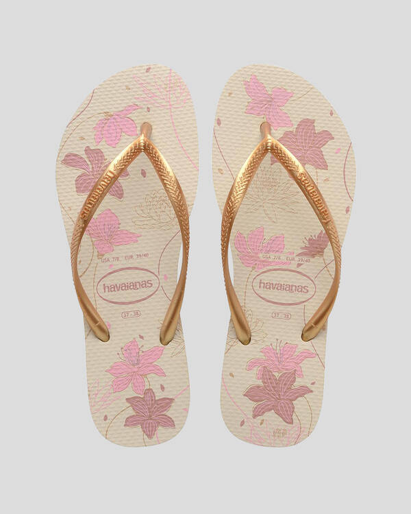 Havaianas Slim Organic Thongs for Womens