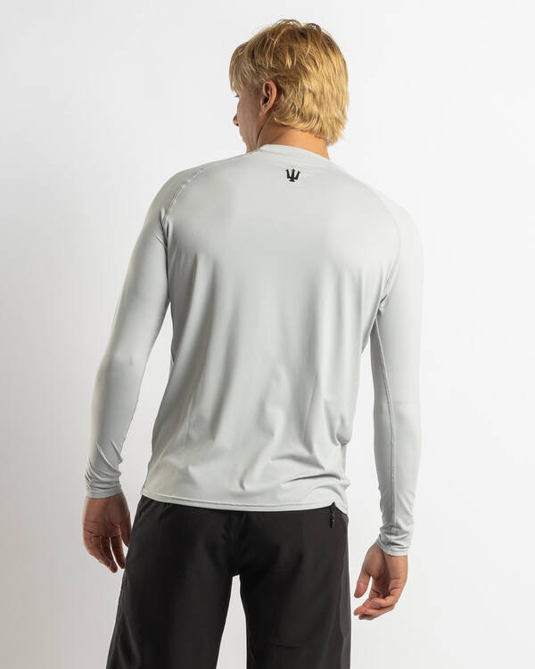 Far King Mens Relaxed Fit Rash Vest LS for Mens