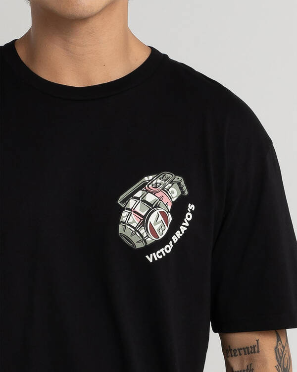 Victor Bravo's Green Grenade 2.0 T-Shirt for Mens