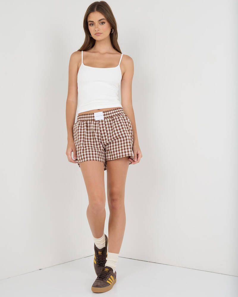 Ava And Ever Teddy Shorts for Womens