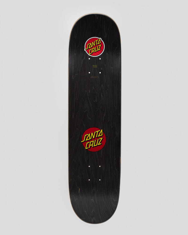 Santa Cruz Screaming Hand 8.0" Skateboard Deck for Unisex
