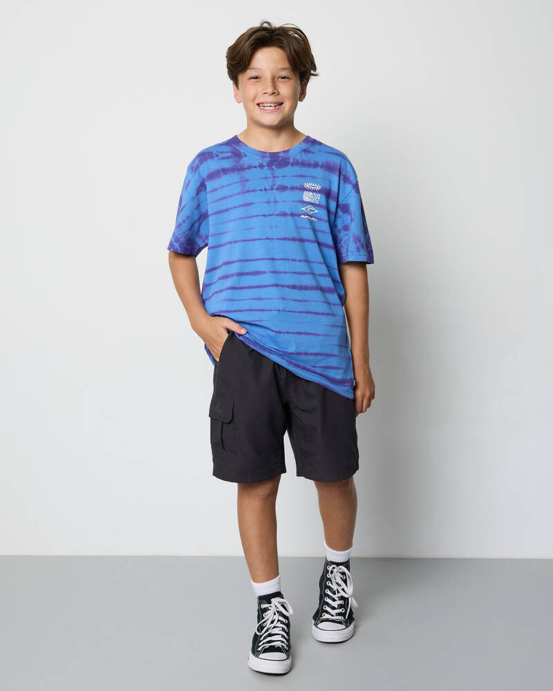 Rip Curl Boys' Future Evolution Dye T-Shirt for Mens