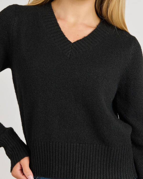 Mooloola PhD V Neck Knit Jumper for Womens