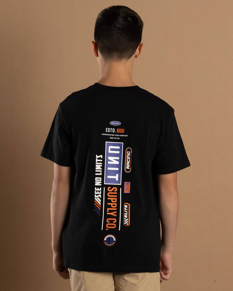 Unit Boys' Last Lap T-Shirt for Mens