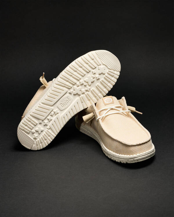 HEYDUDE Wally Stretch Canvas Shoes for Mens