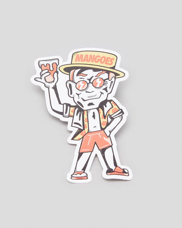 Milton Mango Mango Man Sticker for Mens