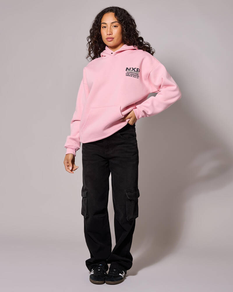 Nena & Pasadena Demand Box Fit Oversized Hoodie for Womens