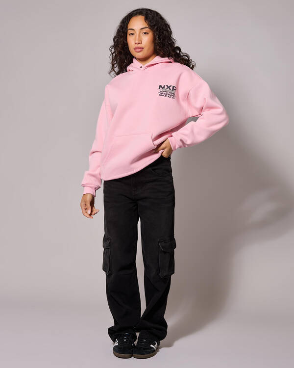Nena & Pasadena Demand Box Fit Oversized Hoodie for Womens