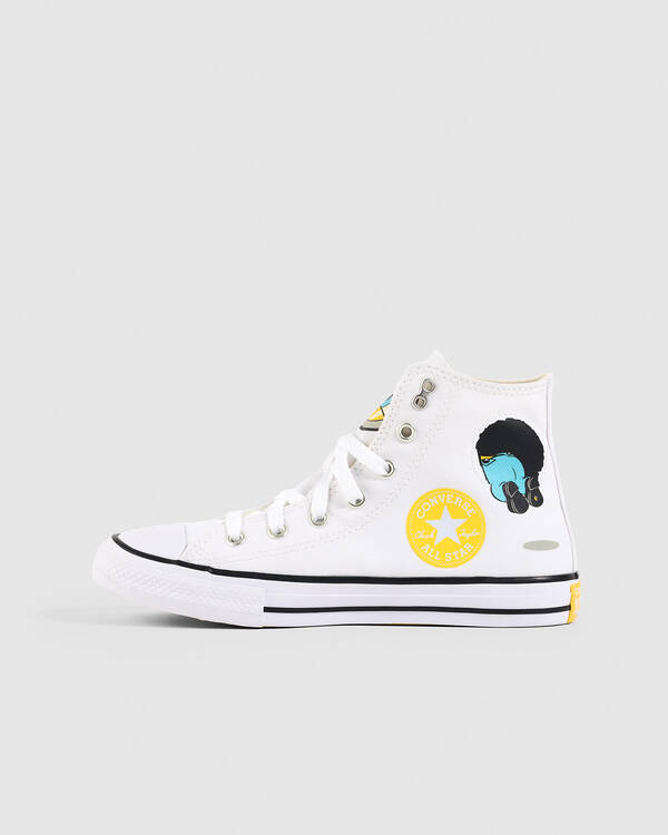 Converse Kids' Minions Chuck Taylor All Star Hi Tops Shoes for Unisex
