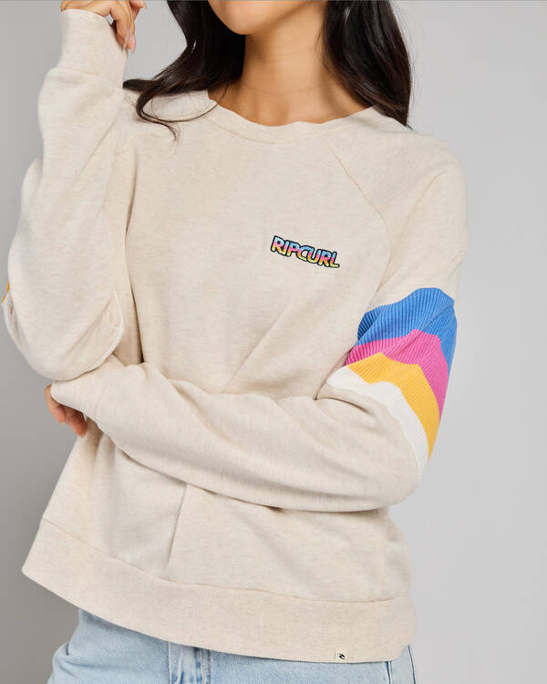 Rip Curl Las Dalias Raglan Sweatshirt for Womens