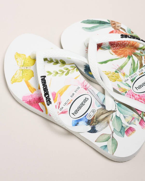 Havaianas Kids' Slim Flora Thongs for Womens