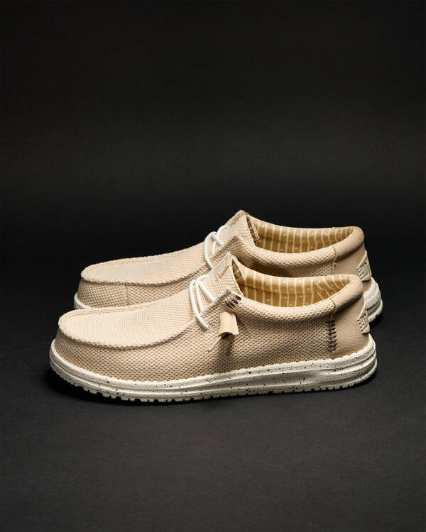HEYDUDE Wally Stretch Canvas Shoes for Mens
