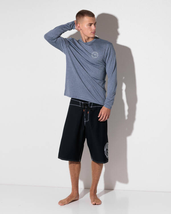 Billabong Big Wave Daz Long Sleeve Rash Vest for Mens