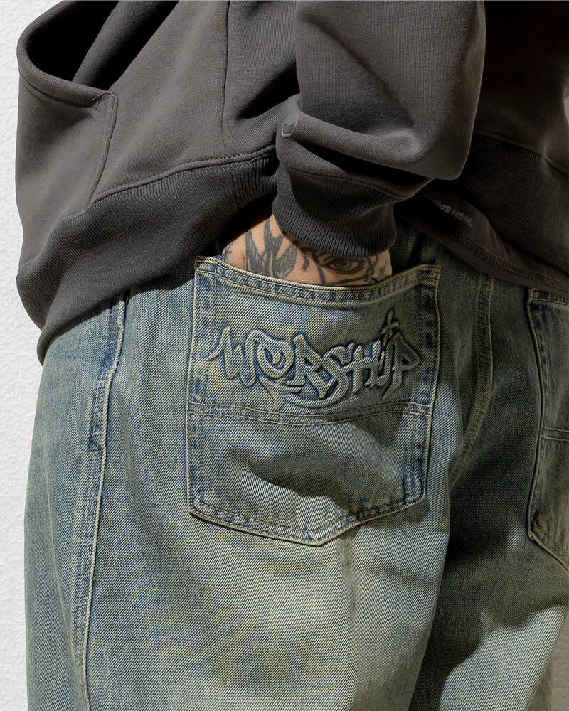 Worship Supplies Throws Big Lounger Jeans for Mens