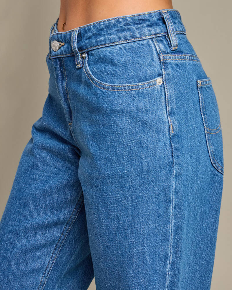 Lee Mid Baggy Jeans for Womens