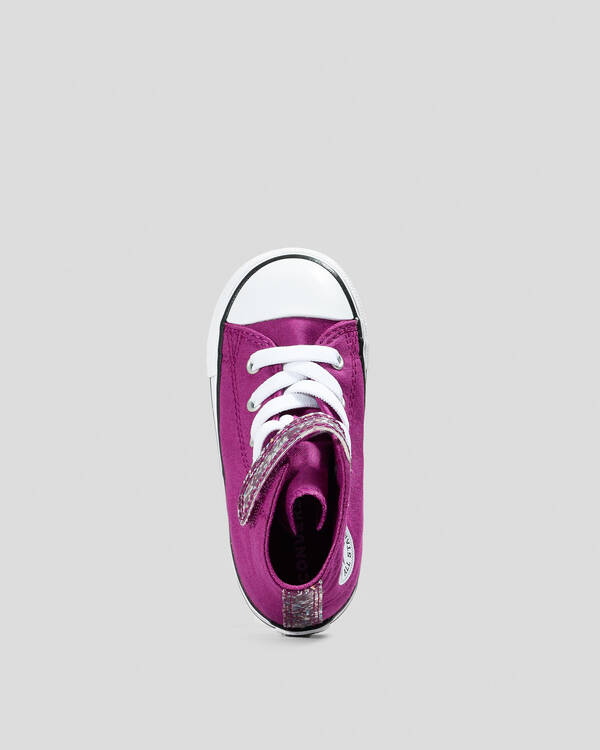 Converse Toddlers' Chuck Taylor All Star Shimmer Easy-On Shoes for Womens