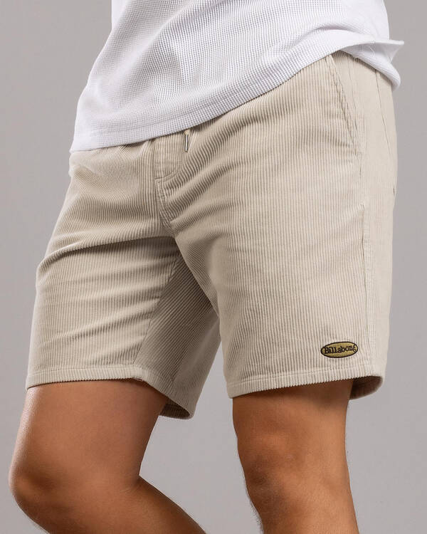 Billabong Larry Cord Walk Shorts for Mens