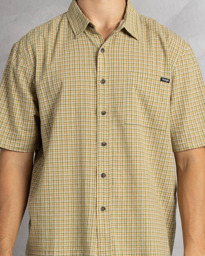 Wrangler Boxcar Short Sleeve Shirt for Mens