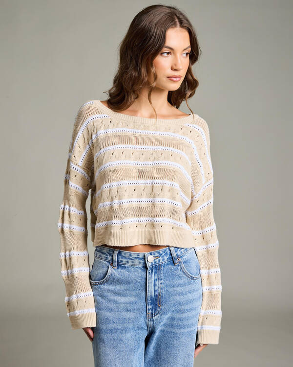 Mooloola Dream Catcher Crochet Jumper for Womens