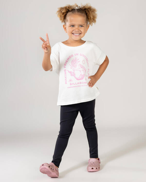 Billabong Toddlers' Friends in Places T-Shirt for Womens