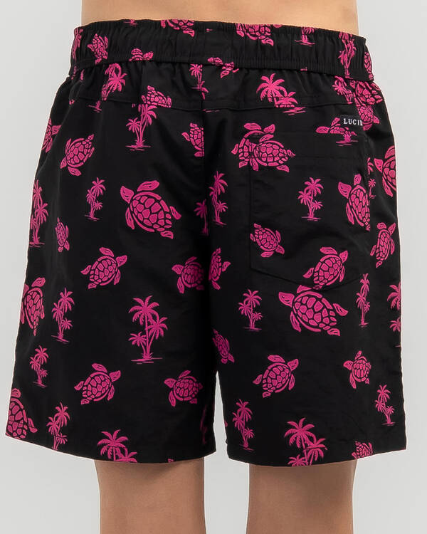 Lucid Boys' Reef Elastic Waist Shorts for Mens