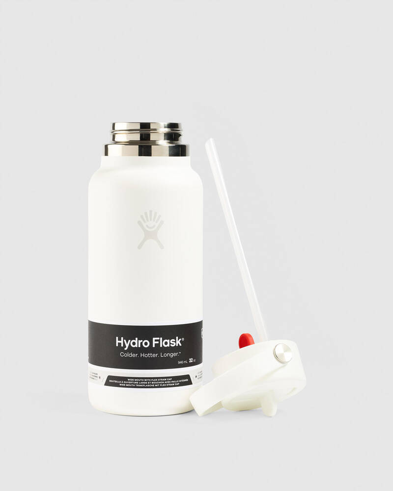 Hydro Flask 32 Oz Wide Flex Straw Cap Bottle for Unisex