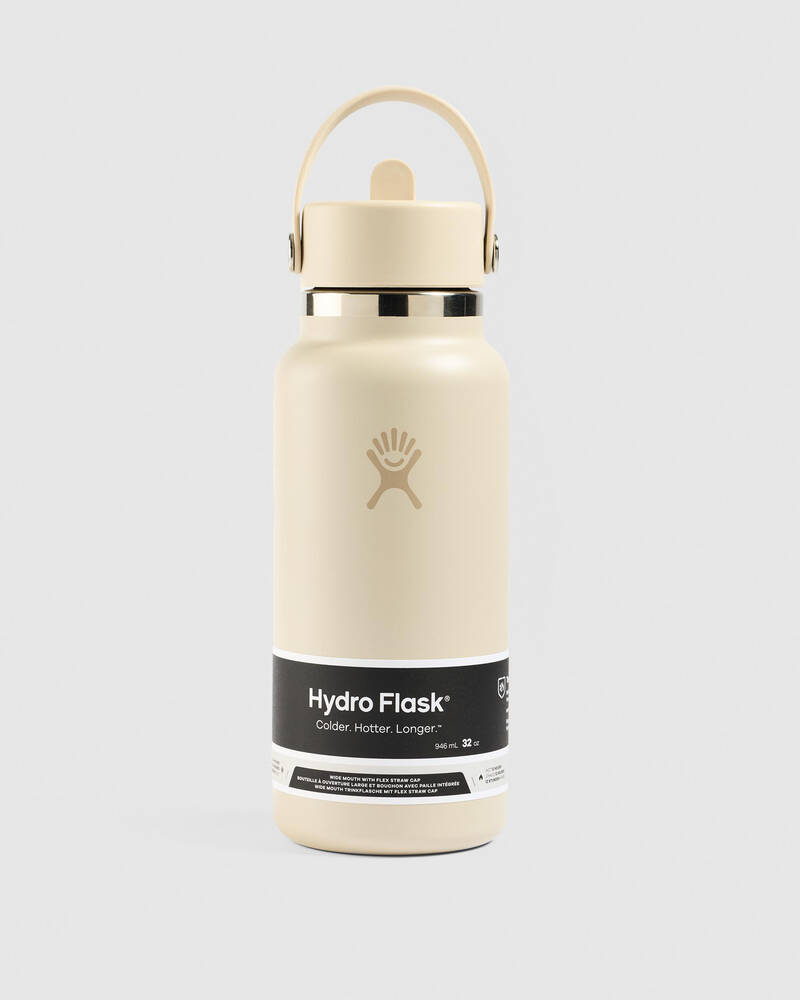 Hydro Flask 32oz Wide Mouth Flex Straw Cap Bottle for Mens
