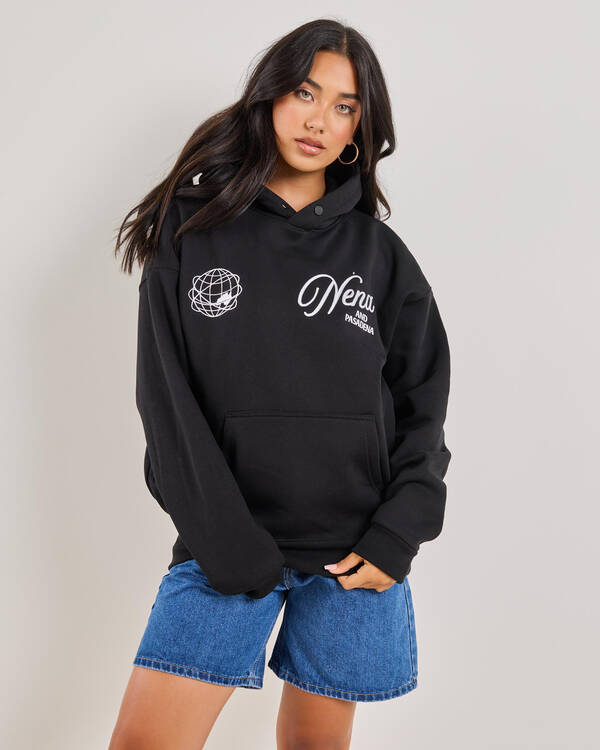 Nena & Pasadena Treaty Box Fit Hoodie for Womens