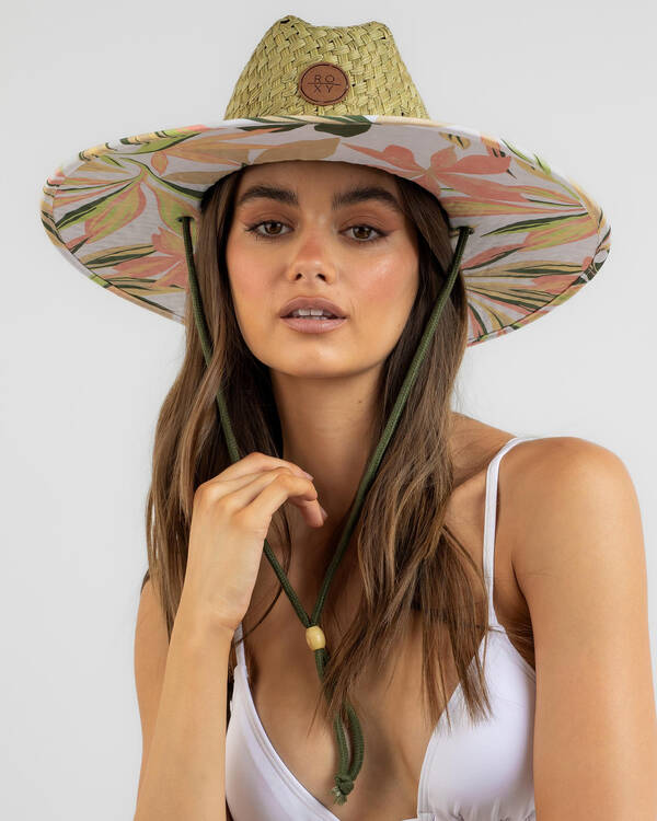 Roxy Pina to my Colada Printed Panama Hat for Womens