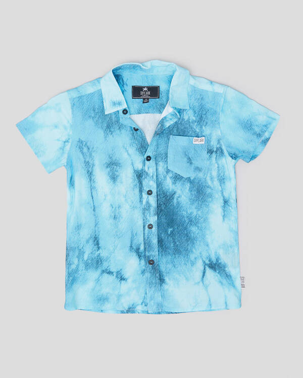 Skylark Toddlers' Spliced Short Sleeve Shirt for Mens