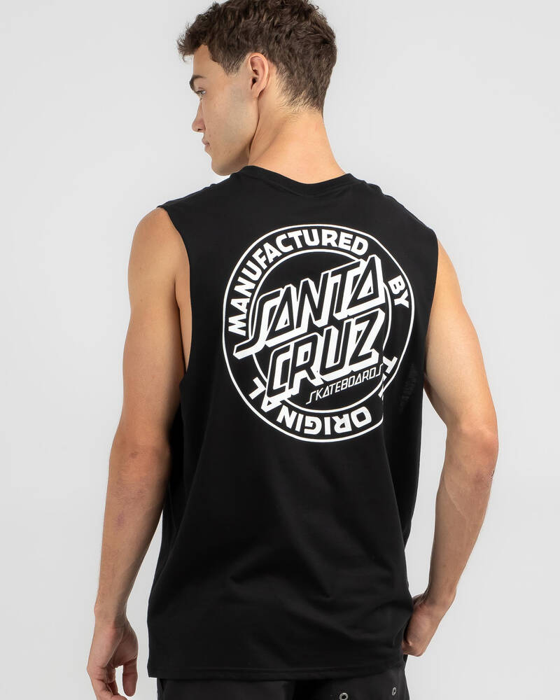 Santa Cruz OS MFG Dot Muscle Tank for Mens