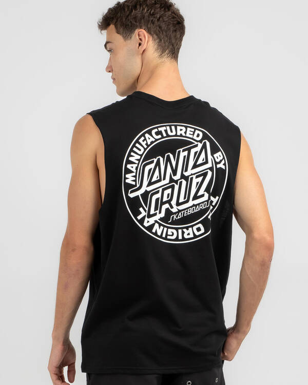 Santa Cruz OS MFG Dot Muscle Tank for Mens
