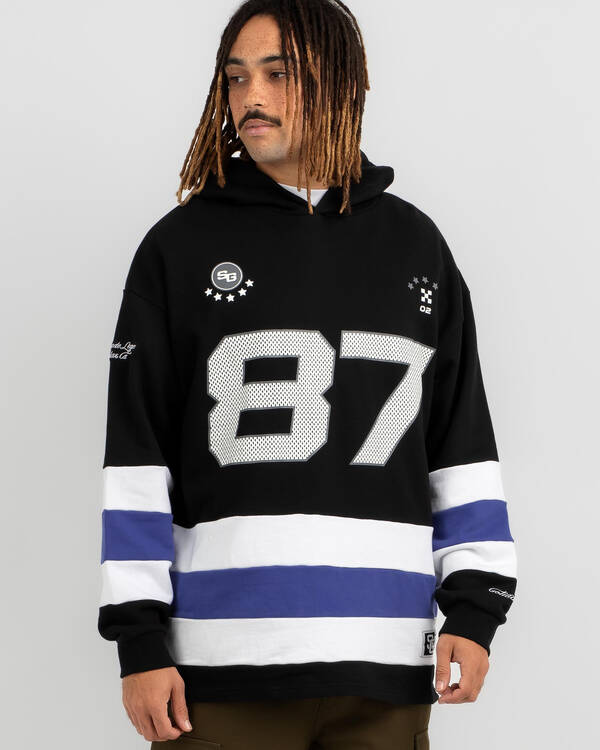 St. Goliath Blue Line Hoodie for Mens