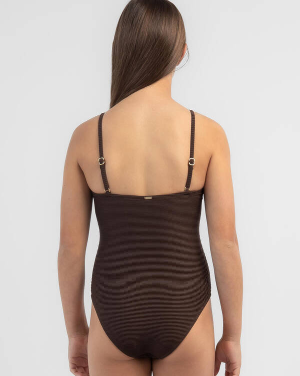 Topanga Girls' Gigi Rib One Piece Swimsuit for Womens