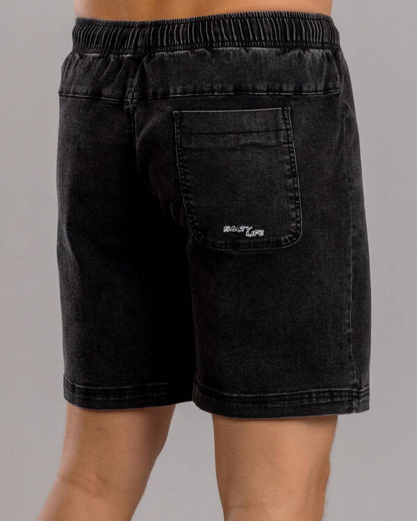 Salty Life Comprise Elastic Waist Shorts for Mens