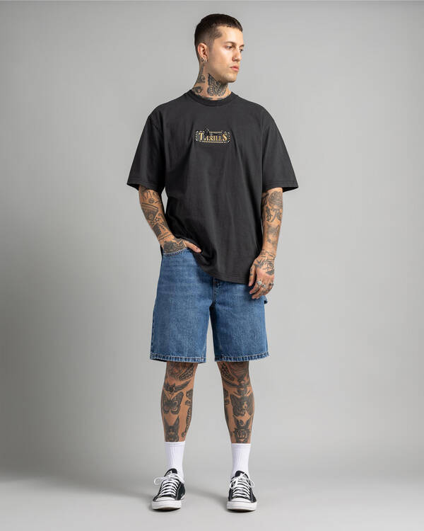 Thrills Slacker Denim Shorts for Mens